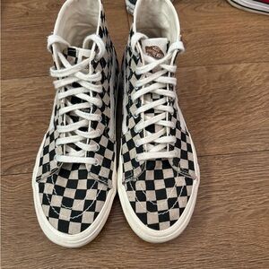 Vans Eco Theory Sk8-Hi Tapered Checkerboard Shoe